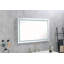 Miroir de salle de bain à DEL avec cadre en aluminium, miroir de meuble-lavabo mural, antibuée, mémoire, 3 couleurs, gradation continue-122510283-122872682