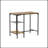 Bar Table and Chairs Set for 2, 3 Pieces Pub Dining Table Set, 2 Bar Stools PU Upholstery Seat