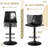 Set of 4 Adjustable Bar Stools-120553994