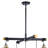 Haag 5 - Light Steel Dimmable Tiered Chandelier
