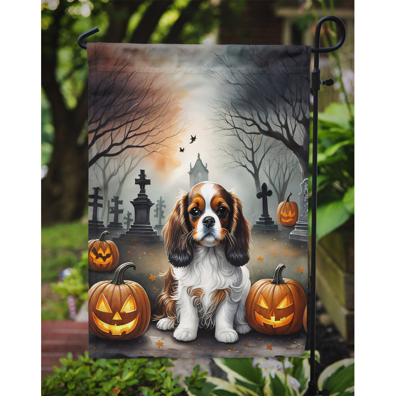 Drapeau de jardin en polyester double face H 15,5 po x l 11,25 po