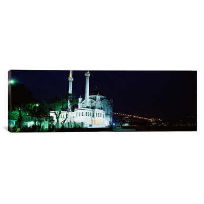 «Ortakoy Mosque, Istanbul, Turquie», reproduction de photo sur toile