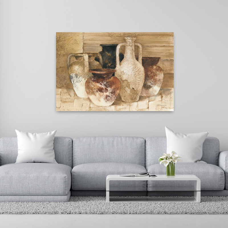 Contemporary Art Abstract Contemporary Art 1 Piece Wrapped Canvas Wall Art, 101.6 cm H x 152.4 cm W