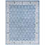 Tapis oriental bleu marine / gris clair Asucena-32706447