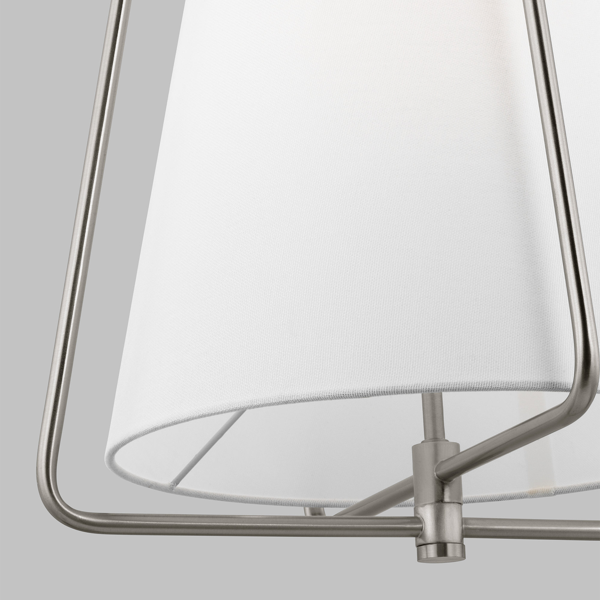 Single Light Dimmable Pendant, Brushed Nickel