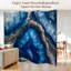 Cloison pliante 6 panneaux à cloisons en agate bleue royal-134493700-134493701