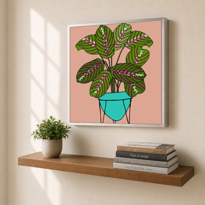 Plante en pot IV par Jen Bucheli - Impression sur toile