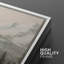 «Snowy Mountain Pine Forest Winter Landscape», art mural encadré dans la chambre principale, 2 pièces-2068689381-2068689382