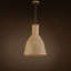 Luminaire suspendu en rotin naturel Wabi-Sabi à 1 lumière Allman
