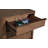 Maderia 2-Drawer Nightstand Bedside Table Walnut