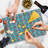 Ambesonne Birds Cutting Board Large Size Branches and Little Birds Multicolor