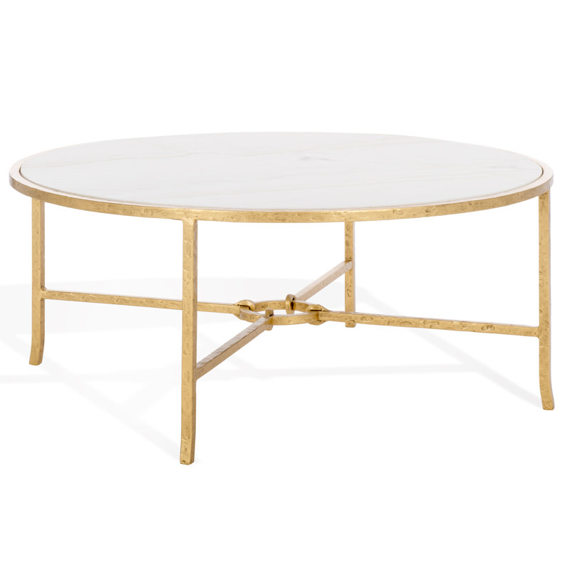 Markley Forged Metal Round Coffee Table