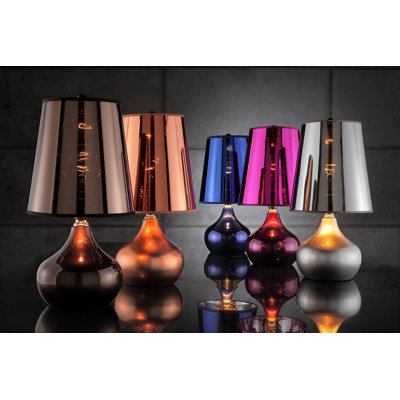 Metallic 45cm Table Lamp