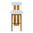 Set Of 2 Wooden Bar Stools, Upholstered Barstool For Indoor-1895747940