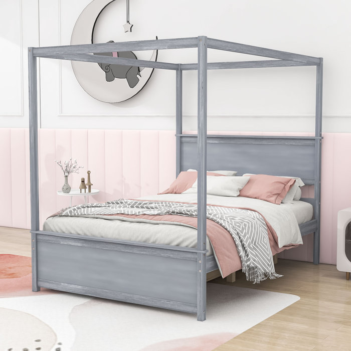 Winston Porter Emonnie Canopy Bed
