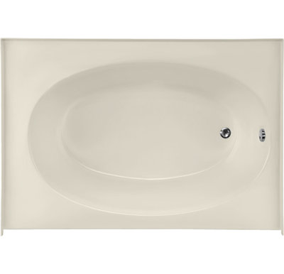 Kona 60'' x 42'' Soaking Fiberglass Bathtub