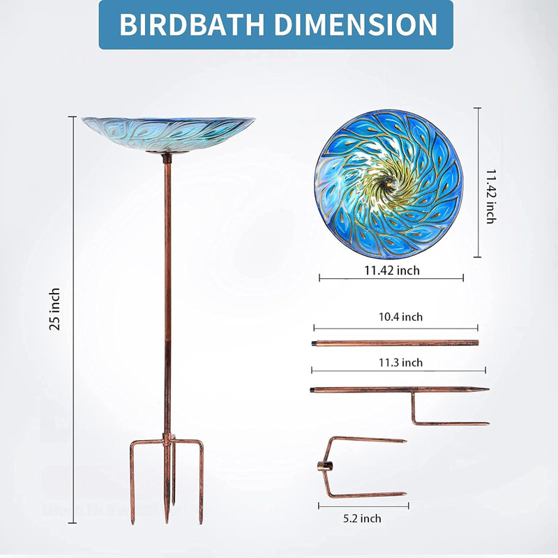 Vesena Birdbath