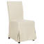 Chaise d'appoint rembourrée en lin Latrell