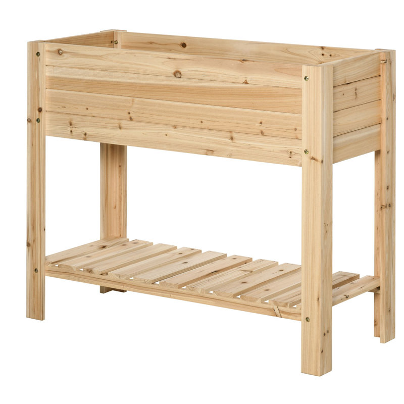 Aileene Wood Elevated Planter