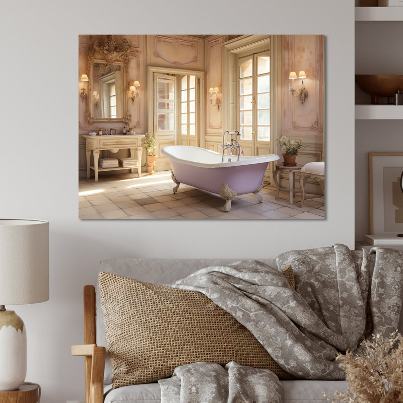 Élégante harmonie de salle de bain - Art mural en métal pour salle de bain MT132083, H 12 po x l 20 po x P 1 po