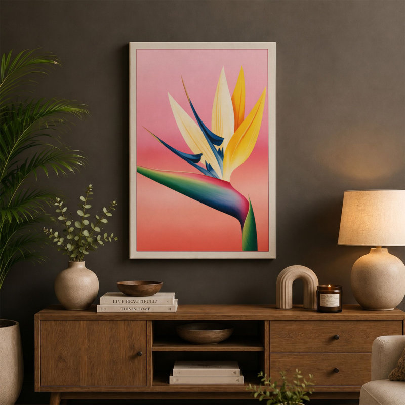 Print, 24x16 - 61.0 x 40.6 cm, Teal Border