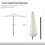 Buine 269cm Balcony Parasol