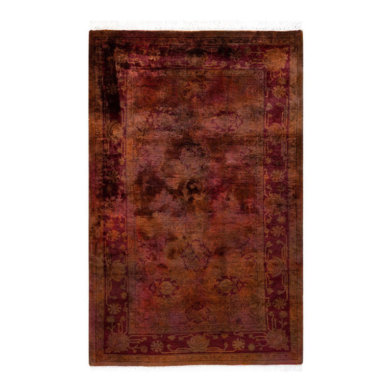 Fine Vibrance One-of-a-Kind 2' 9" X 4' 2" Hand Knotted Area Rug