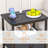 Nightstand With Charging Station And USB Ports, Night Stand With Fabric Drawer, 3-Tier Storage End Table For Small Spaces-1208917537