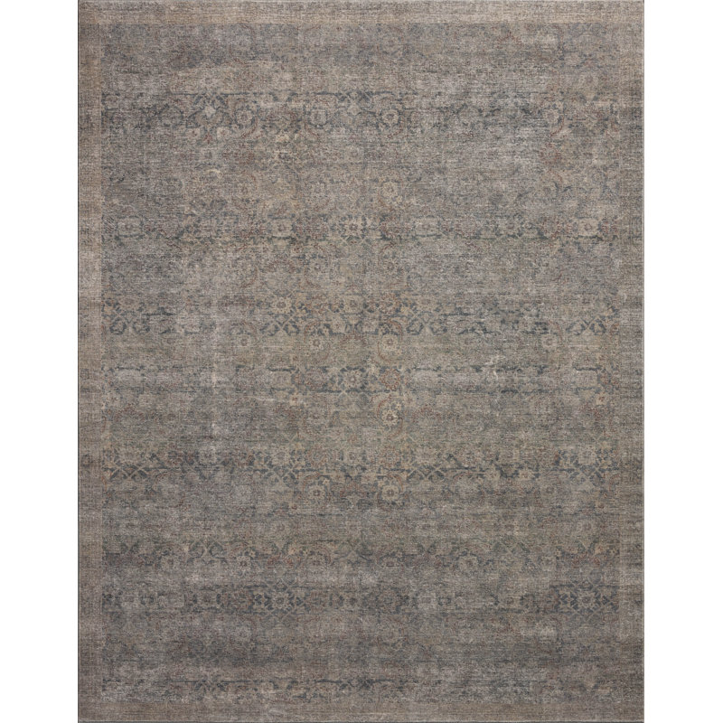Loloi Xhevat Lagoon / Taupe Cloudpile, 5 pi 0 po x 7 pi 6 po