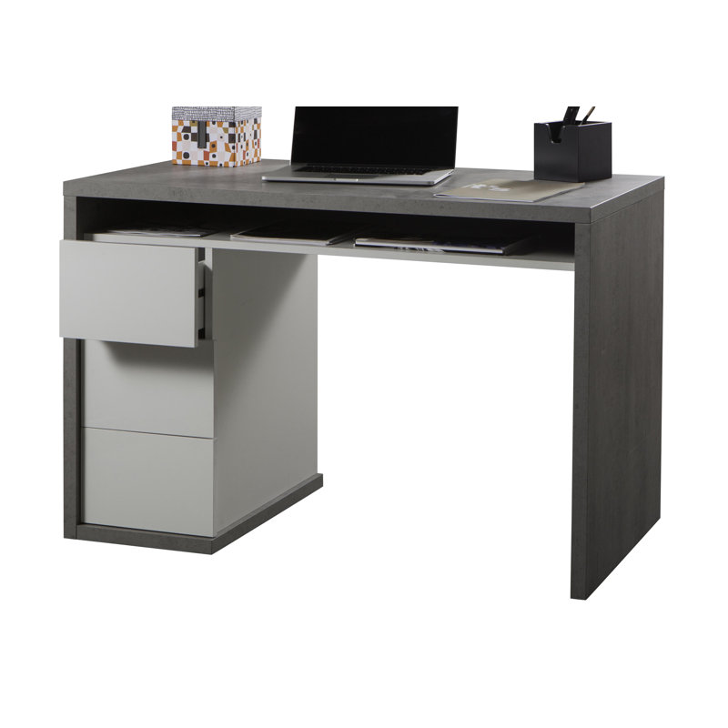Moneta Writing Desk, Brown/Creme