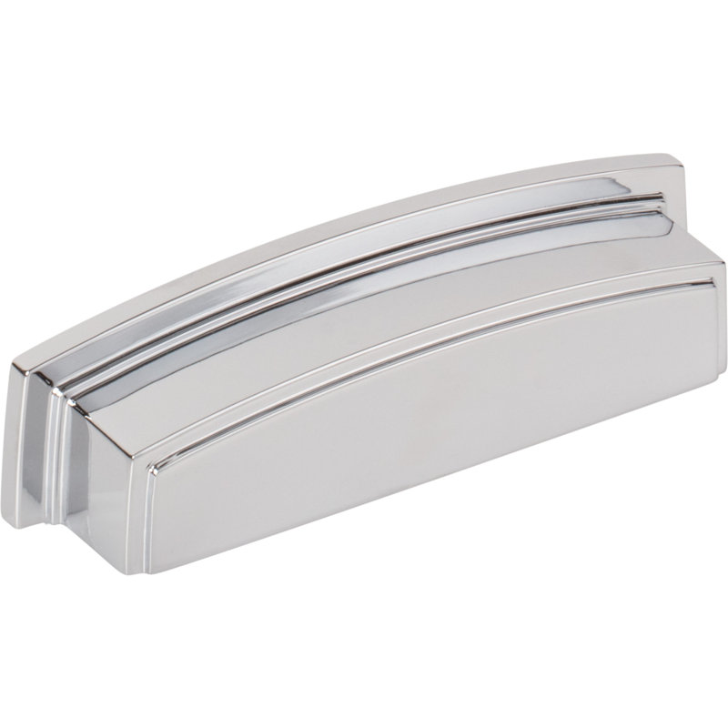 Cup / Bin Pull, Polished Chrome