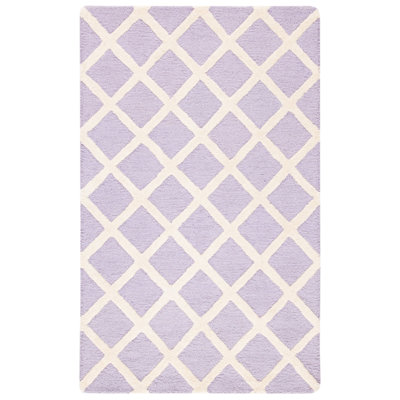 Sanyla Hand Tufted Wool Geometric Rug