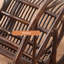 Chaise berçante en rotin Agate