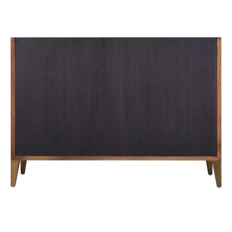 Patzi 48" Free Standing Single Basin Vanity Set with Cabinet and Vanity Top, Feathered White Quartz