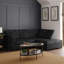 Duvernay Fullback Corner Sofa - Grey-1786987081-1786987082