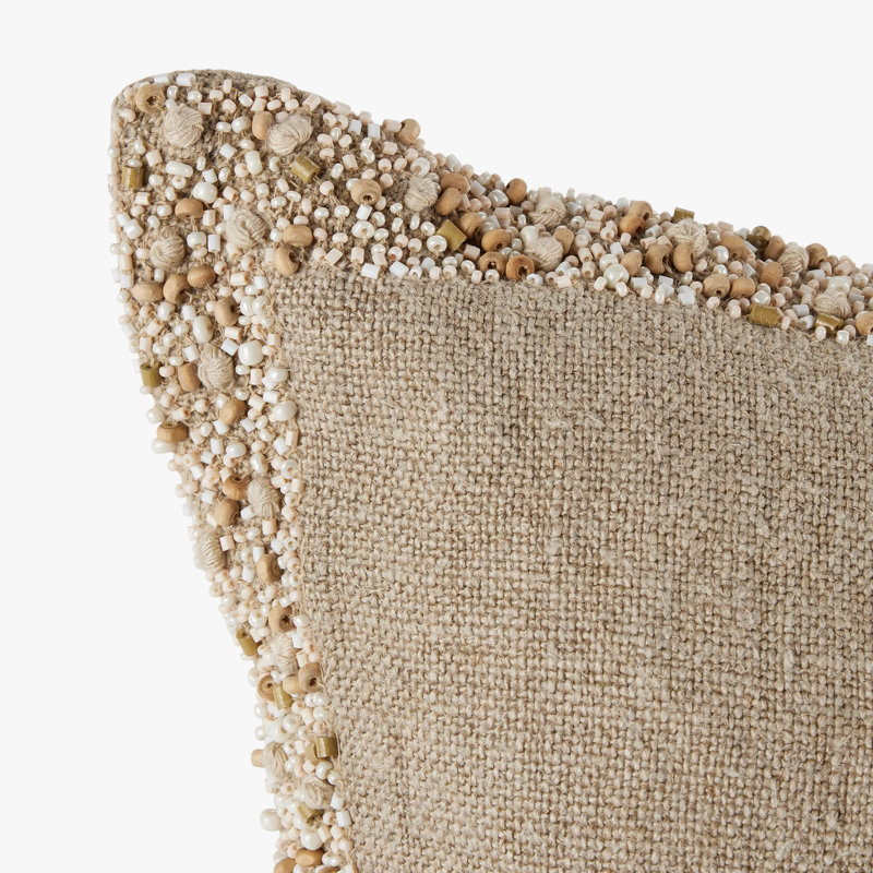 Coastal Breeze Serafina Pillow Cover & Insert, Natural