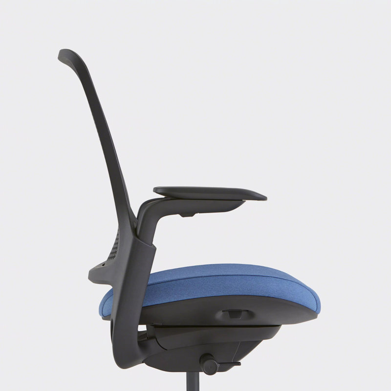 Steelcase Series 1 Air, Black, Cobalt, Hard Floor