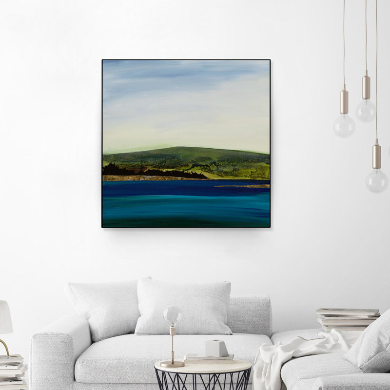 «The Autre Side II», toile encadrée par Giant Art, H 20 po x l 20 po