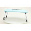  Support d'ordinateur portable pour ordinateur portable, plateau de lit, pieds pliables, table basse, portable, panneau de fibres à densité moyenne, L 23,25 po x l 13,75 po x H 10,5 po-52826845