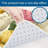 Tulip Floral Pattern, 2 Pcs Non Slip Kitchen Mats