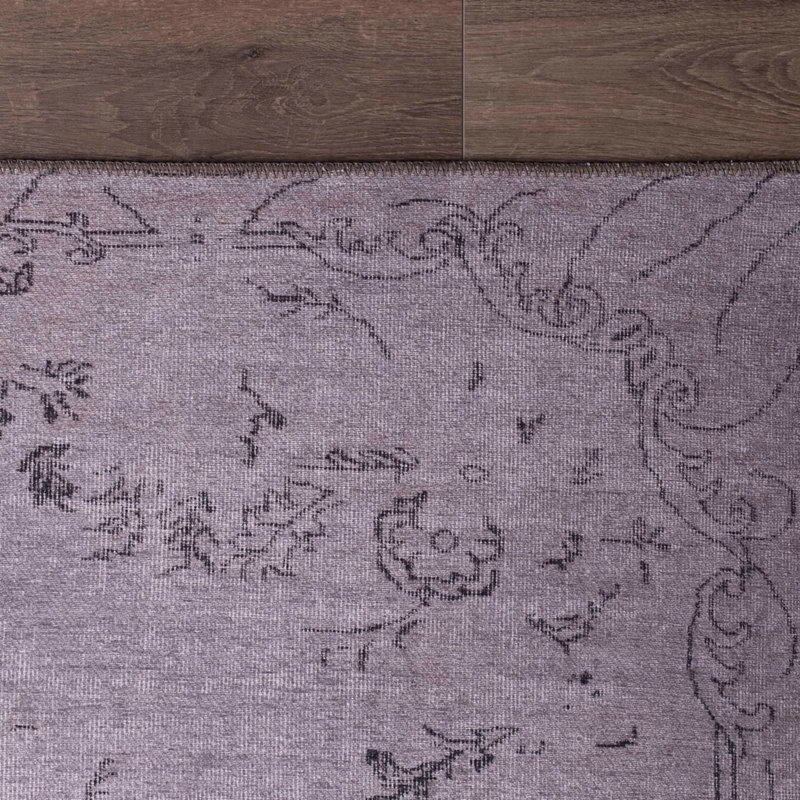 Premium Machine Washable Carpet, 4.6 x 6.2 Feet, 100% Polyester, 1850 g/m² | Pile Height: 0.2 Inches | Eco-Friendly Recycled Poly Cotton Underside | Perfect for Living Room, Bedroom, and High-Traffic Areas