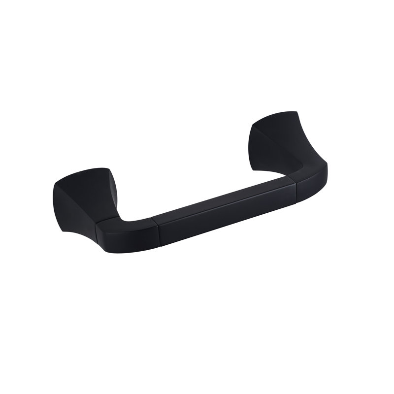 Wall Mounted Toilet Paper Holder, Matte Black