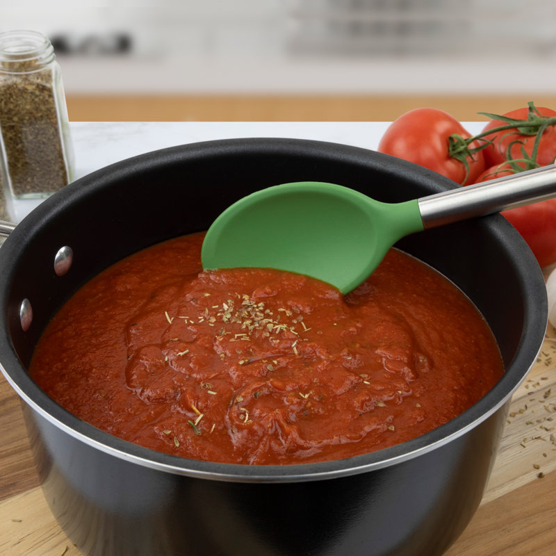 Mixing Spoon with Handle, Pesto