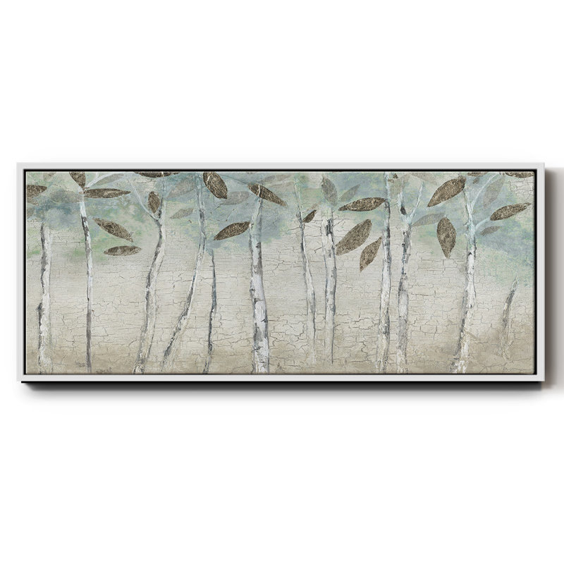 Rain Soft Woods - Toile avec cadre, H 8 po x l 20 po