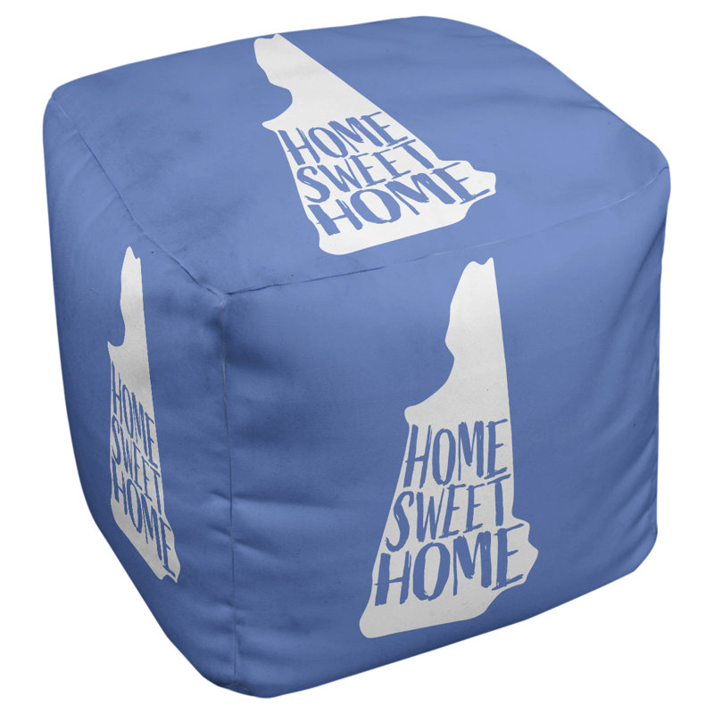 Repose-pieds à cubes new hampshire the home, Bleu