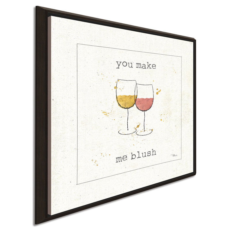 «Flavour Notes I», reproduction de peinture à l'aquarelle, H 21,5 po x l 21,5 po x P 2 po, Cadre flottant espresso