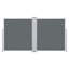 Dakota Fields 6cm W x 0cm D Fabric Cover Motorised Retractable Side Awning-1424602921