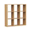 Bibliothèque à 9 cubes, bibliothèque de rangement en bois, tablette de présentation pour le bureau de la chambre à coucher du salon-351317369-351317368