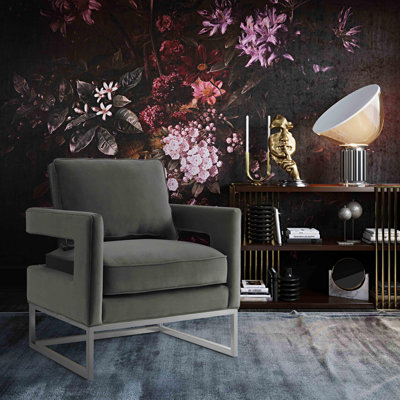 Isabel Velvet Armchair