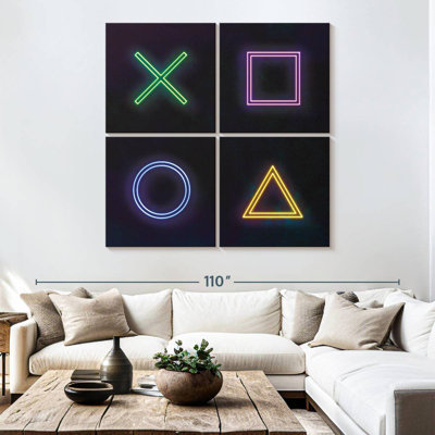 Keiraleigh Neon PlayStation Icons